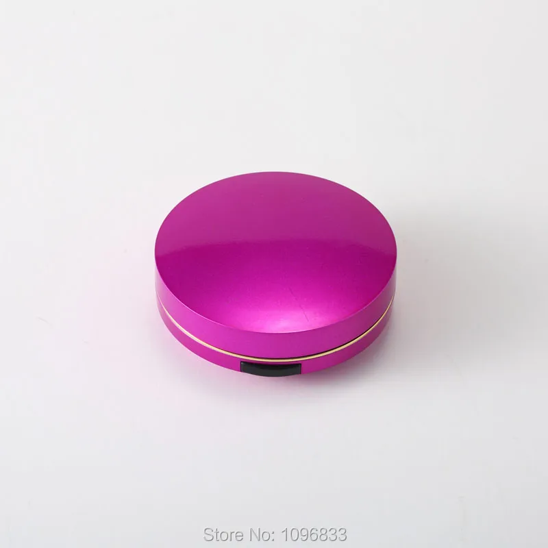 

Empty Air Cushion BB CC Cream Case Rose Purple Color Cosmetic Foundation Compact Make up Powder Packing Compact Empty Box, 1 Set