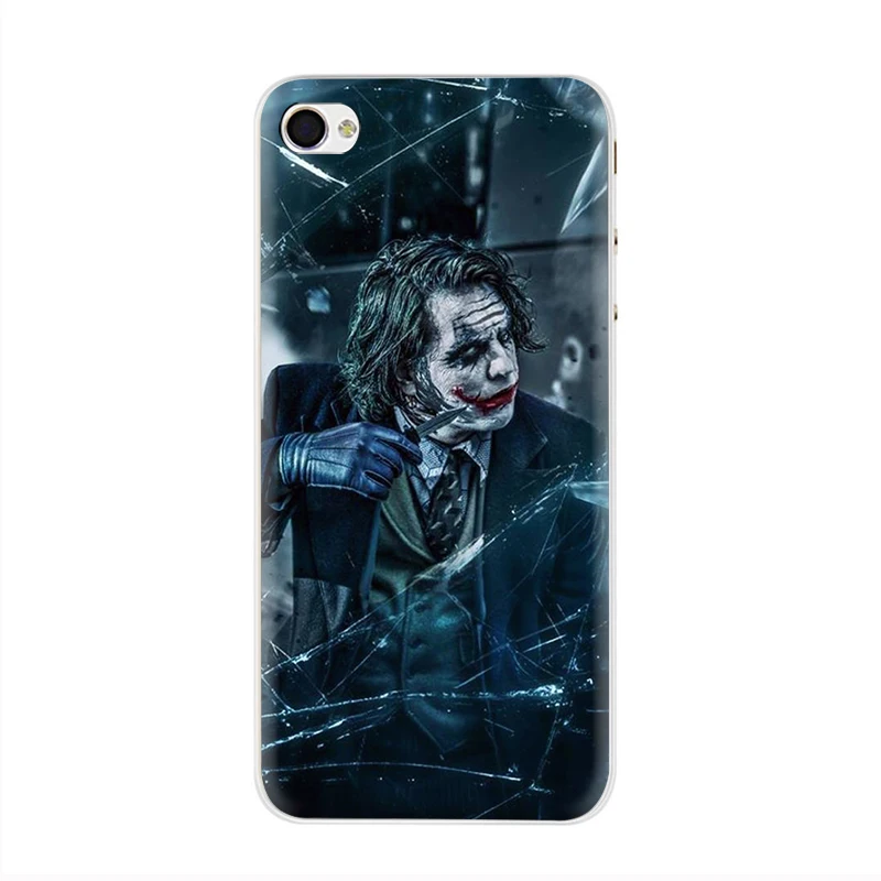 Жесткий чехол для телефона Heath Ledger Joker чехол для iPhone 5 5S SE 5C 6 6s 7 8 Plus X XR XS 11 Pro Max - Цвет: H5