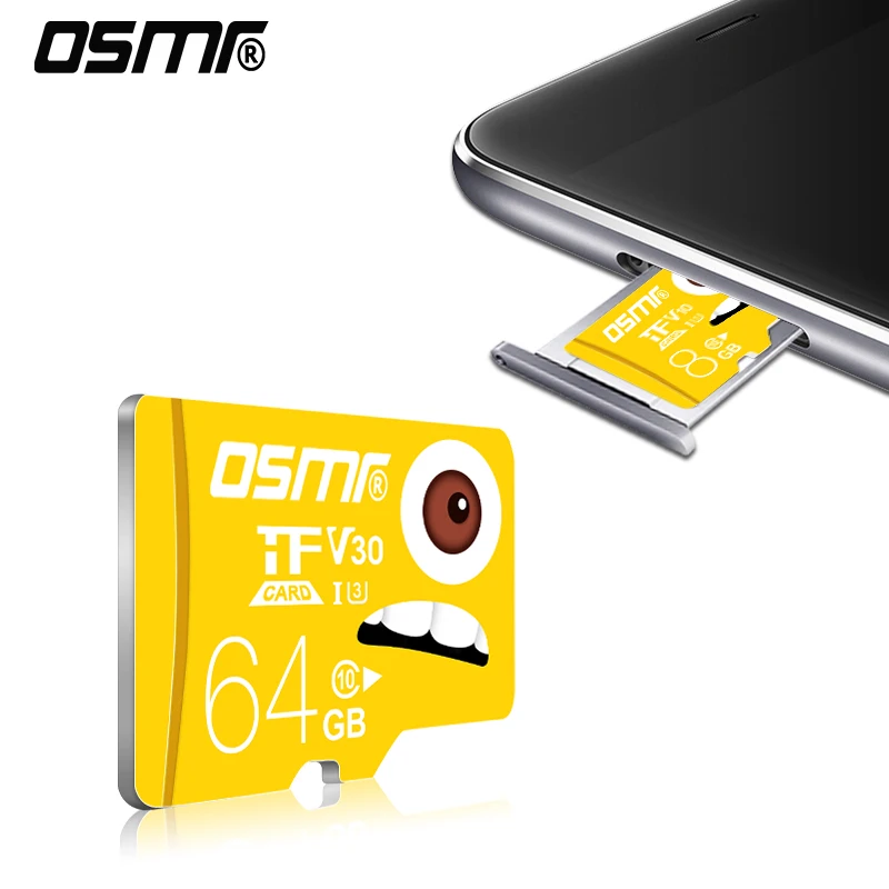 R08 TF/sd-карта Оригинальная карта памяти U3 64 Гб 128 ГБ microsd 32 высокоскоростная Флешка