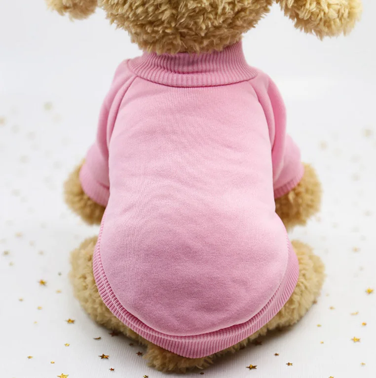 Одежда для собак для маленьких собак, свитер для кошек, Одежда для питомцев, кошек, чихуахуа, теплая одежда для собак, свитер для осени и зимы - Цвет: Pink02