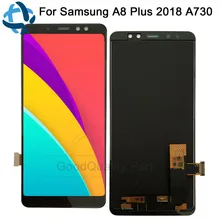 " для samsung Galaxy A8 Plus A730 ЖК-дисплей сенсорный экран дигитайзер A730F A730F/DS A730x для samsung A8+ Plus ЖК