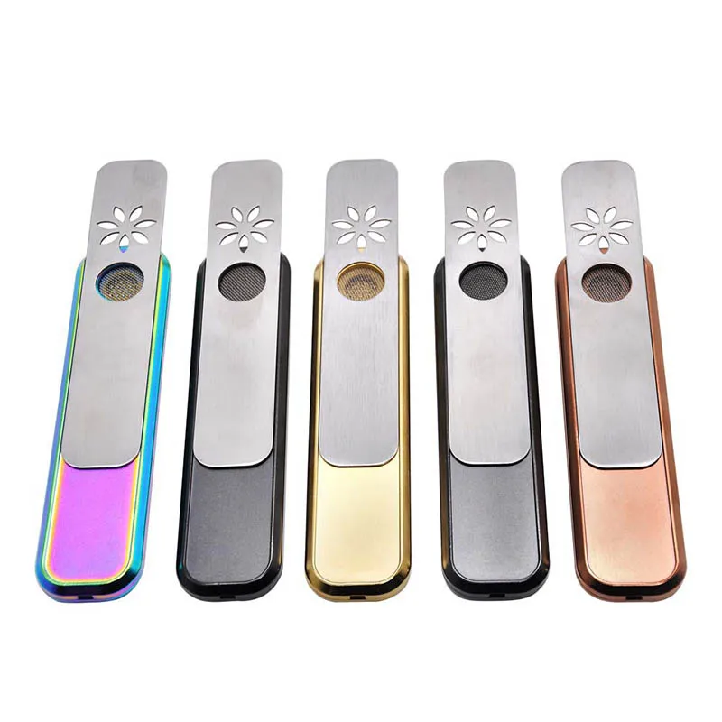 Portable Smoking Weed Pipe vaporizer dry burning tobacco smoke
