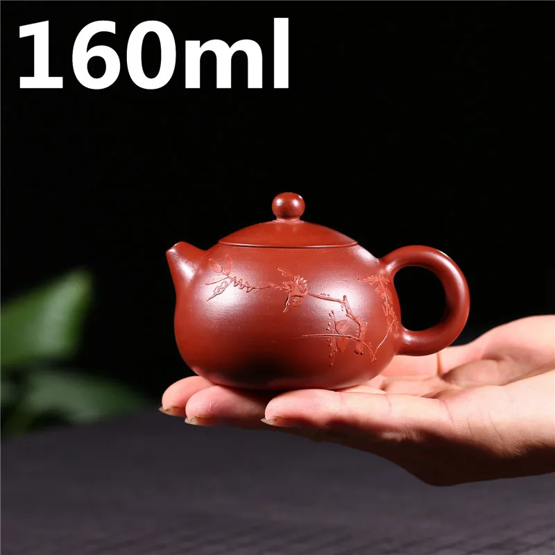 

Famous Handmade Pots 160ml Porcelain Chinese Teapot Set Ceramic Tea Set Kettle Oriental Tea Pot Teapots Yixing Zisha Clay