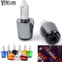 Горячий 7/8 дюймов 22 мм Универсальный ручной стержень, для мотоциклетного руля, ручка для Honda Suzuki Yamaha Kawasaki CG125 CB400 yzf R3 R6 R25 R15