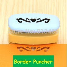 Сердце perfurador de papel ремесло выбивание тиснения diy граница удар край кружева удар для изготовления карт скрапбукинга r3193