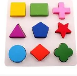 3D деревянные Математические Игрушки Обучающие Развивающие деревянные игрушки Обучающие игрушки головоломка Монтессори игрушки для детей - Цвет: 1