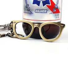 Funny Glasses Style Beer Bottle Opener Personality Bag Ornaments Portable Beer Opener