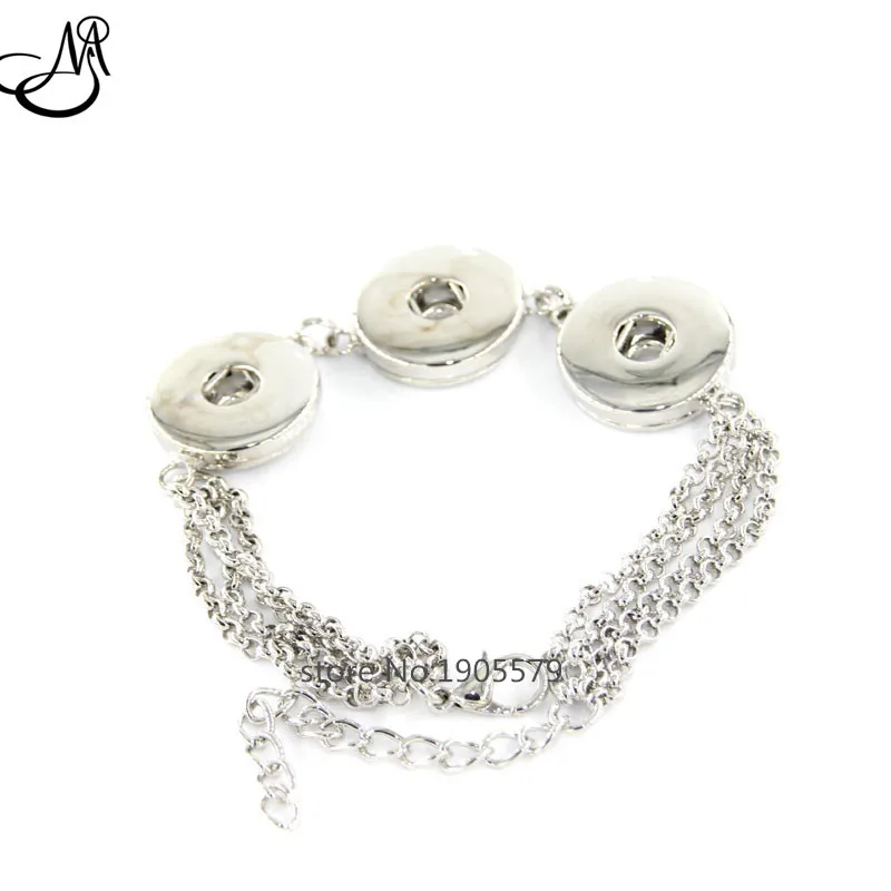 Aliexpress.com : Buy SNAP BRACELET Charm 3 Button Interchangeable