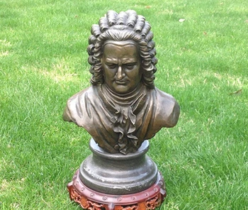 

Art Deco Sculpture Musician Bach Bronze Statue