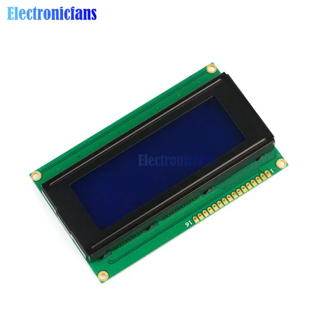 1PCS LCD Board 2004 20*4 LCD 20X4 3.3V/5V Blue/Yellow and Gree Screen LCD2004 Display LCD Module LCD 2004 for arduino 5