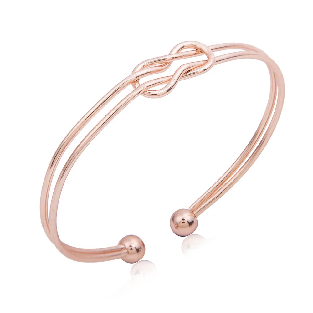 Двойные Браслеты для женщин и девушек открытые браслеты на запястье