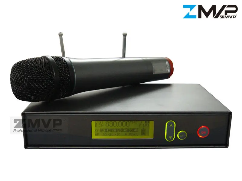 ZMVP Профессиональный 335 G2 UHF беспроводной микрофон караоке система с рукояткой беспроводной передатчик для живого вокала речевой сцены