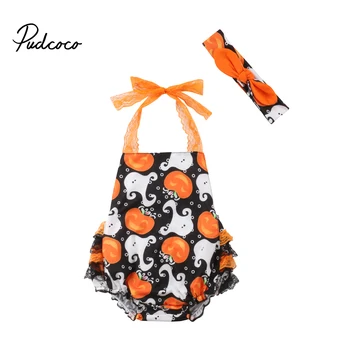 

2018 Brand New Toddler Infant Newborn Child Kid Baby Girl 2Pcs Outfit Set Floral Tomper Tutu Dress Lace Romper Headband