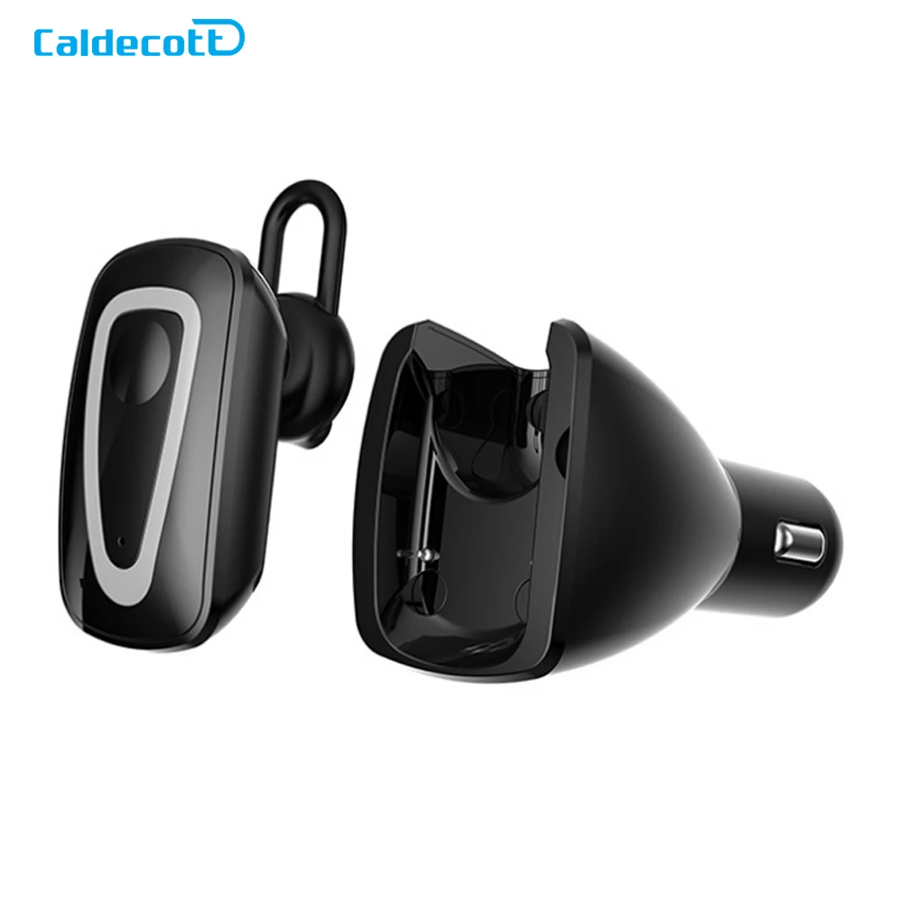 

Wireless 4.1 Bluetooth Headset USB In-car earphone Dapter Phone Charger with car Bluetooth Earphone with Mic for Smartphone