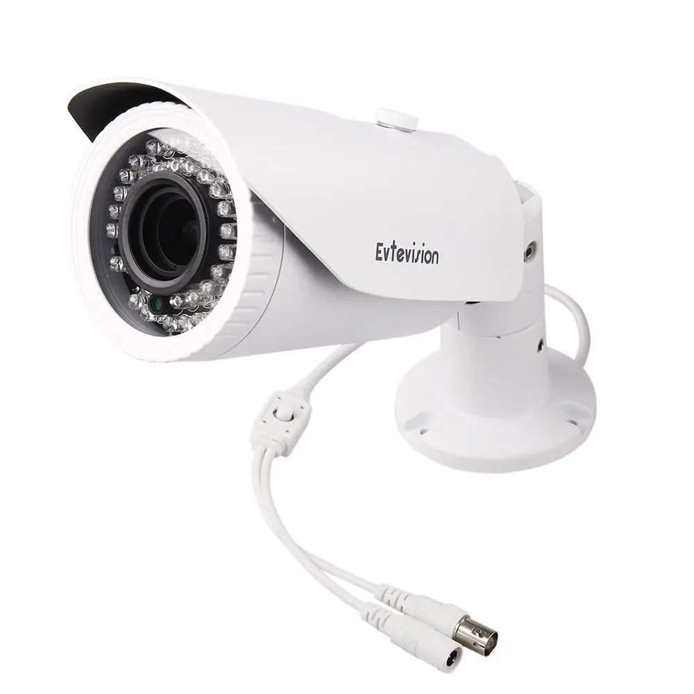 Bullet Security Camera 42Leds IR Cut 1/2.7"Sensor 2.8 12mm Varifocal