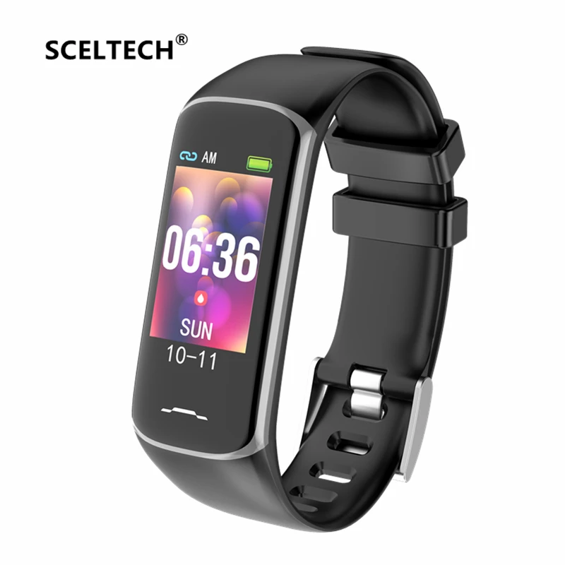 

SCELTECH Smart Bracelet Band B2 Waterproof Bluetooth Wristband Female Physiology Reminder Heart Rate Monitor Fitness Tracker