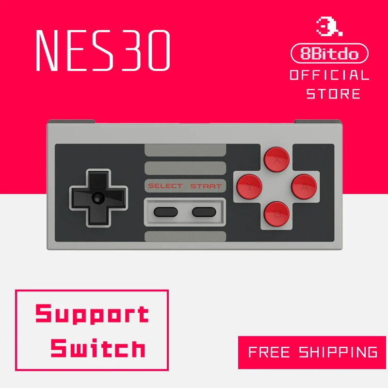 8Bitdo NES30 FC30 Bluetooth Controller Support Switch Android MacOS Steam Window font b Gamepad b font