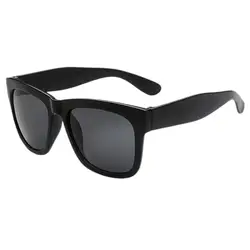 Унисекс Открытый спорт площади кадра солнцезащитные очки черный + серый