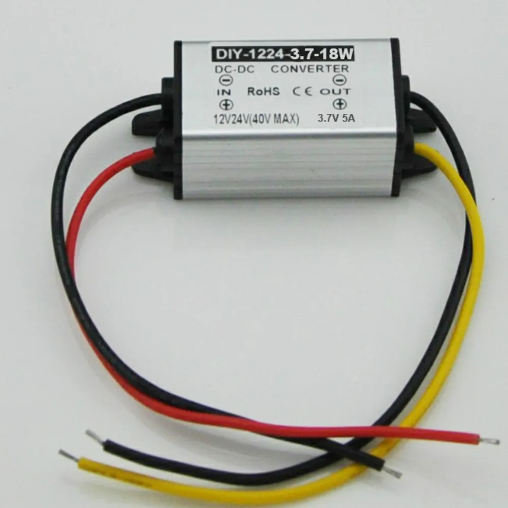 12V24V(6V-40V) Step Down 3.7V 5A 18W DC-DC Converter Buck Module Car Power Supply Adapter Voltage Regulator Waterproof 10PCS |