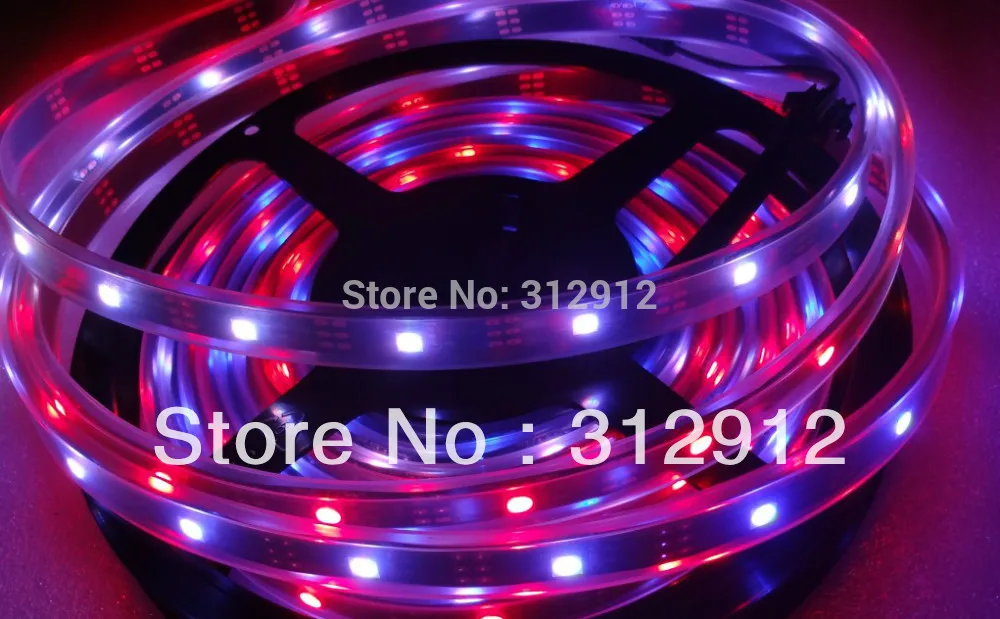 Светодиодная Пиксельная лента 5 м DC5V INK1003 IP68 30 светодиодов 5050 (RGB с IC)/м пикселями