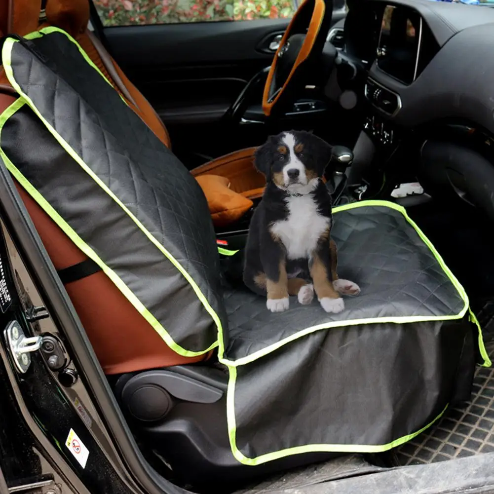 

TPFOCUS Waterproof Front Car Seat Mat Protector with Buckle for Pet Dog Supplies