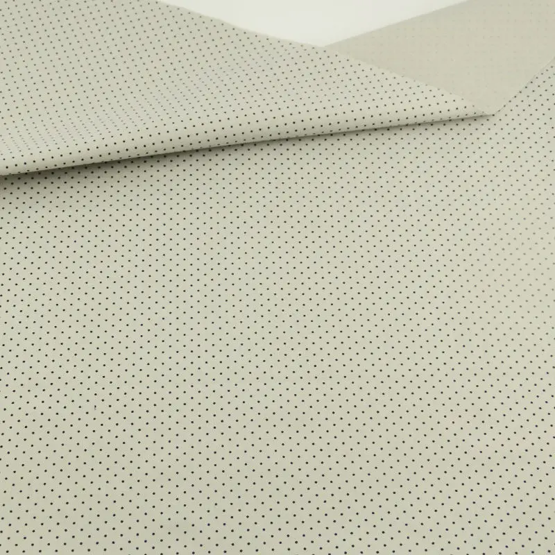 

100% Cotton Twill Fabrics Textile Telas Mini Gray Printed Mini Black Dots Design Doll's DIY Patchwork Craft Sewing Fat Quarter