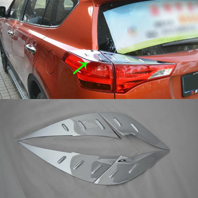 OUBOLUN ABS exterior car parts Car body kits taillight cover For toyota 2014 RAV4 OUBOLUN ABS exterior car parts Car body kits taillight cover For toyota 2014 RAV4