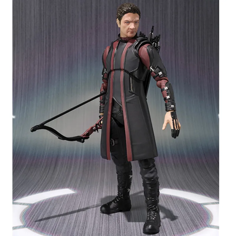 

Avengers:Infinity War Superhero Hawkeye Jeremy Renner Trick Shot PVC Action Figure Collection Model Toy G1106