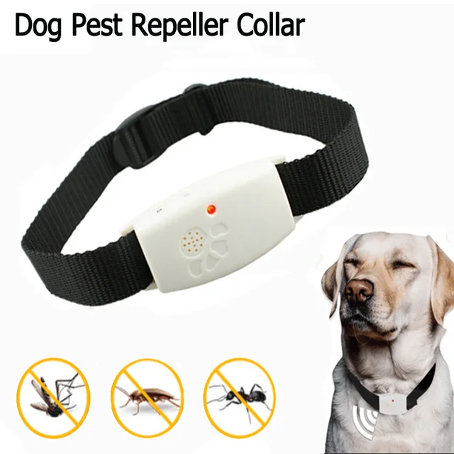 Pet Ultrasonic Anti Flea and Tick Collar Dog Repeller Pet Pest Remover