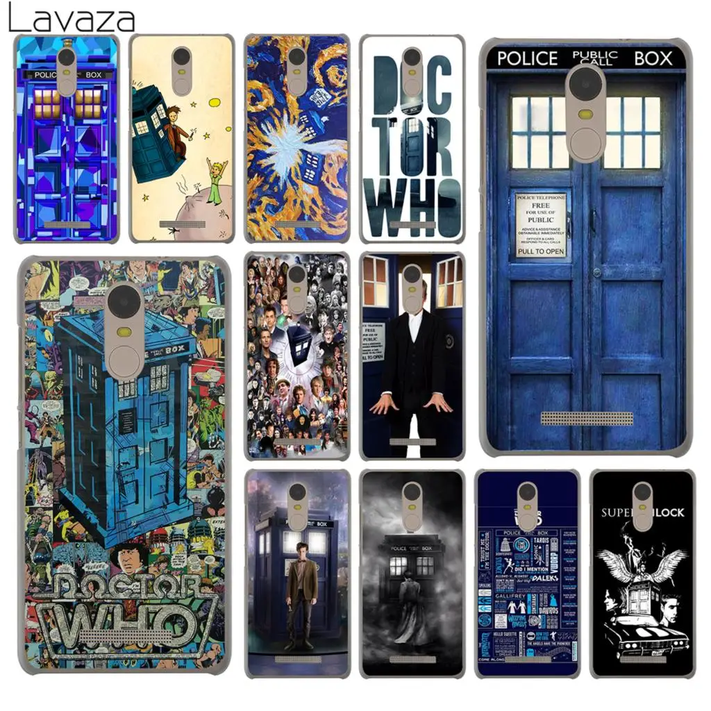 Чехол для телефона Lavaza Doctor who tardis синий Жесткий Xiaomi Redmi K30 K20 8A 7A 5A 6A Note 8 8T 7 5 6 Pro |