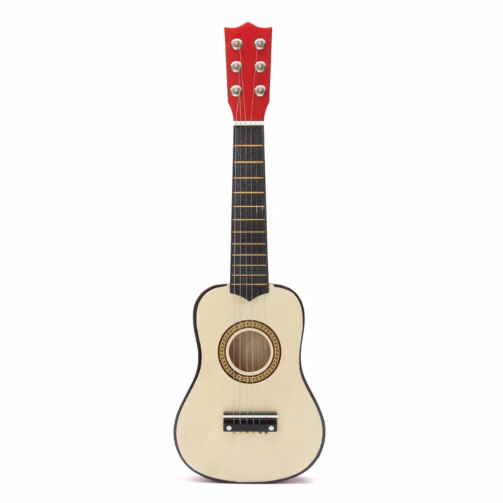 

23 inch 6 Strings Acoustic Guitar Ukulele With Picks For Children Play