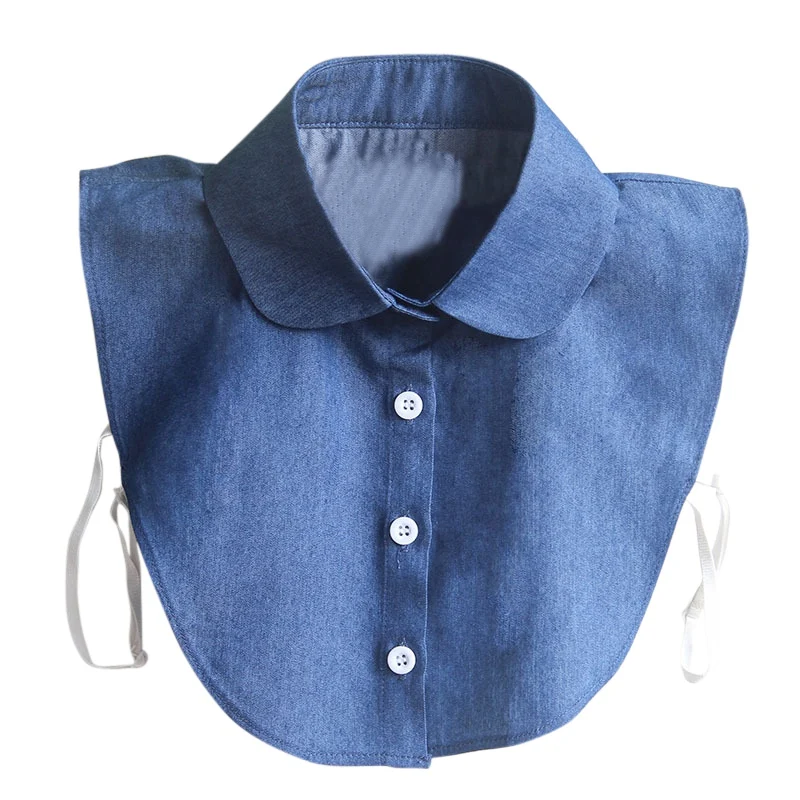 

Choker Necklace Unisex Women Peter Pan Detachable Lapel Shirt Fake Collar Newest