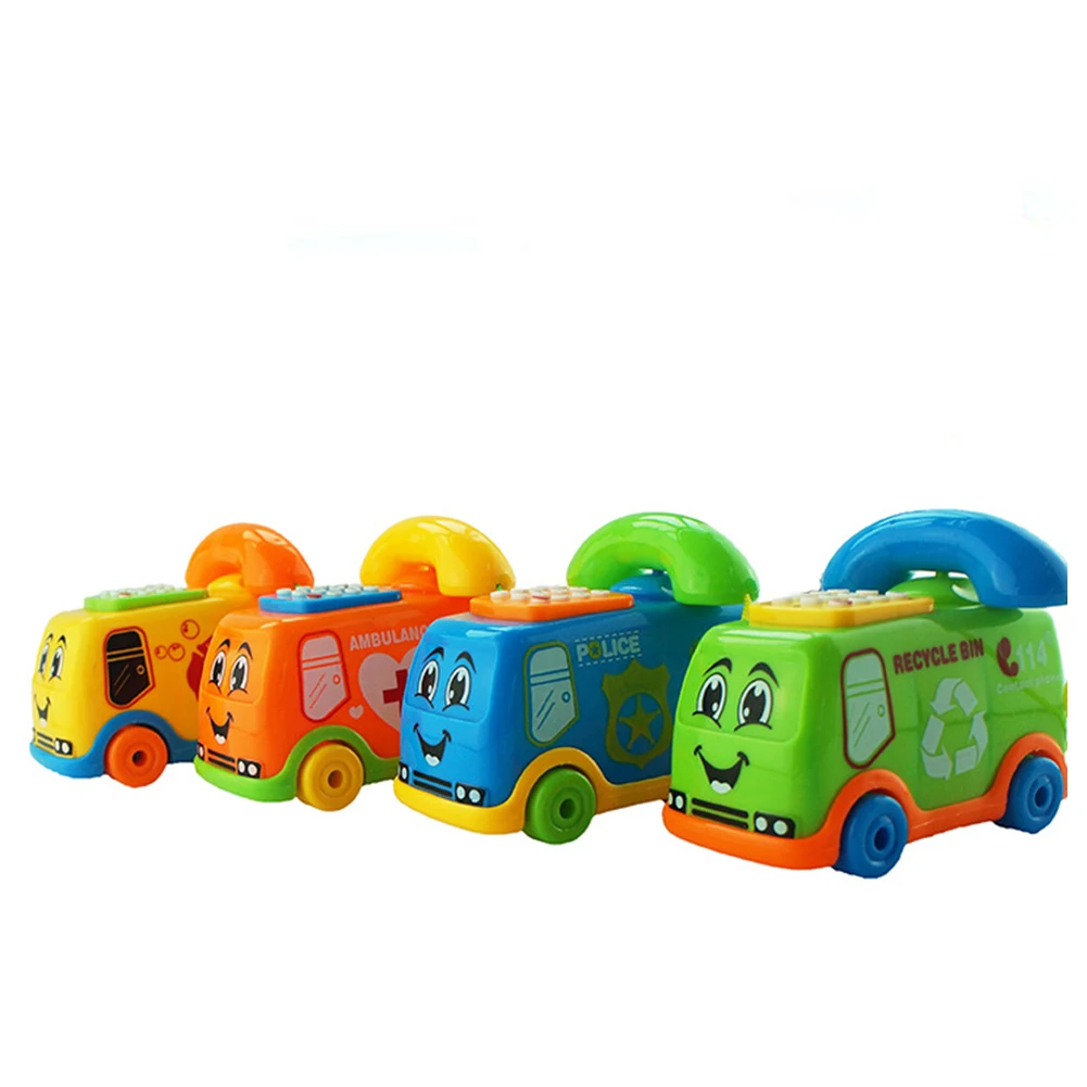 Забавная музыка мультфильм автобус телефон развивающие, Обучающие Дети Детская игрушка, подарок