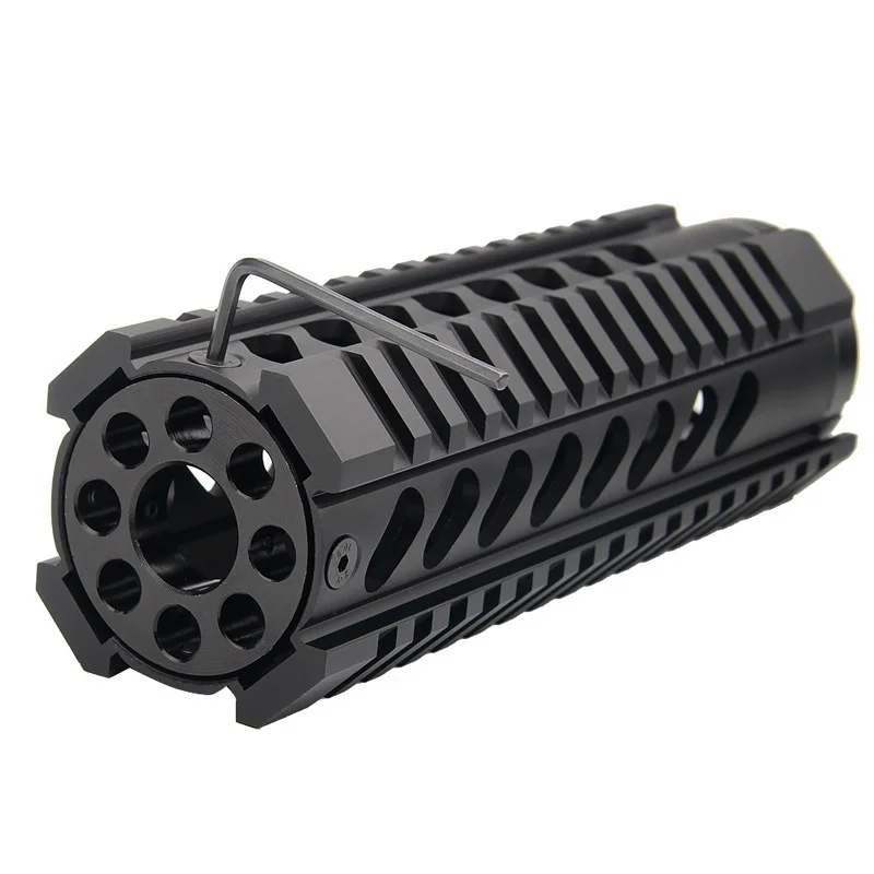 5 أنواع بالأسهم الحرة رباعية السكك الحديدية Handguard مع نهاية كاب و. 750 الغاز كتلة ل. 223/5. 56 M4 ar 15 M16