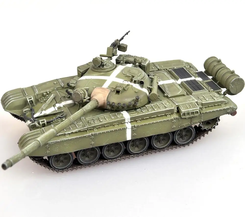 T-72A Советской Армии 1: 72 Готовая модель танка без литья под давлением