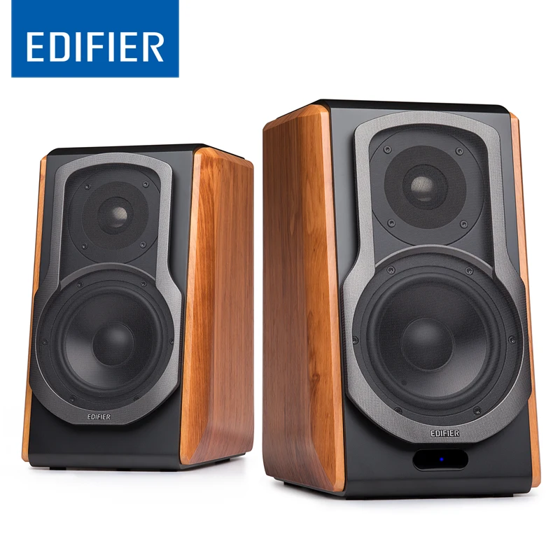 EDIFIER S1000DB Hi Fi Wireless Bluetooth Speaker Bookshelf Advanced Titanium Dome Tweeter Home