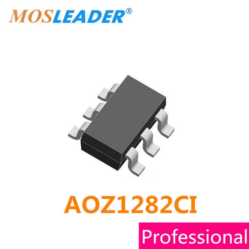 Mosleader AOZ1282CI SOT23-6 100 шт. SOT23-6L AOZ1282C AOZ1282 оригинал высокое качество | Электроника