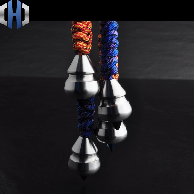 Metal EDC Sharp Knife Beads Pendant Paratrooper Rope Art Double Crafts Gourd Sinkers With Toys Metal EDC Sharp Knife Beads Pendant Paratrooper Rope Art Double Crafts Gourd Sinkers With Toys