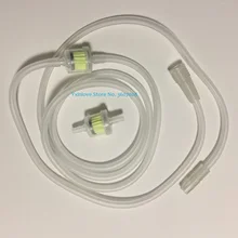 1 Набор из 1 шт одиночных трубок+ 2 шт фильтров, это аксессуары для вакуумной терапии машины, или всасывающее устройство, и т. Д