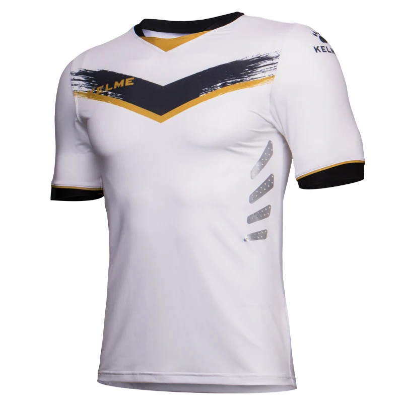 

Rushed Promotion Soccer Kelme Customized Light Board Short Sleeve Training Competition Football T-sht K16z2001