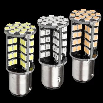 

2PCS 1157 P21/5W BAY15D Super 79 smd 2835 LED Auto Brake Lights 21/5W Car Parking Lamp Direction Indicator Bulb Red Yellow White