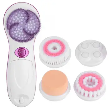 

Electric Face Cleansing Brush Pores Cleaner Makeup Removal Facial Massage Tool Massage Relaxation l