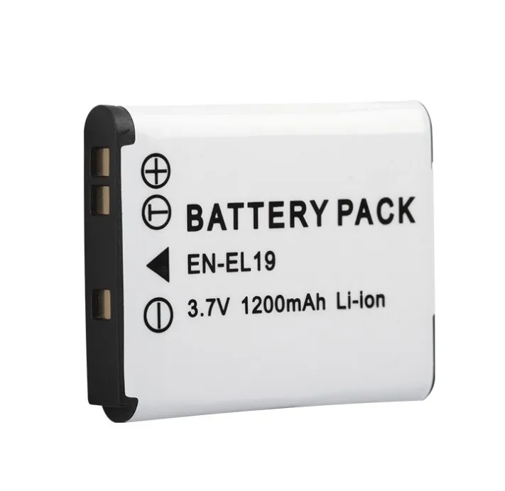 

EN-EL19 ENEL19 EN EL19 Camera Battery for Nikon Coolpix S32 S33 S100 S2500 S2750 S3100 S3200 S3300 S3400 S3500 S4100 S4150 S4200