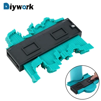 

DIYWORK Plastic Profile Standard Wood Marking Tool Tiling Laminate Tools Duplicator Profile Copy Gauge Shape Contour Gauge