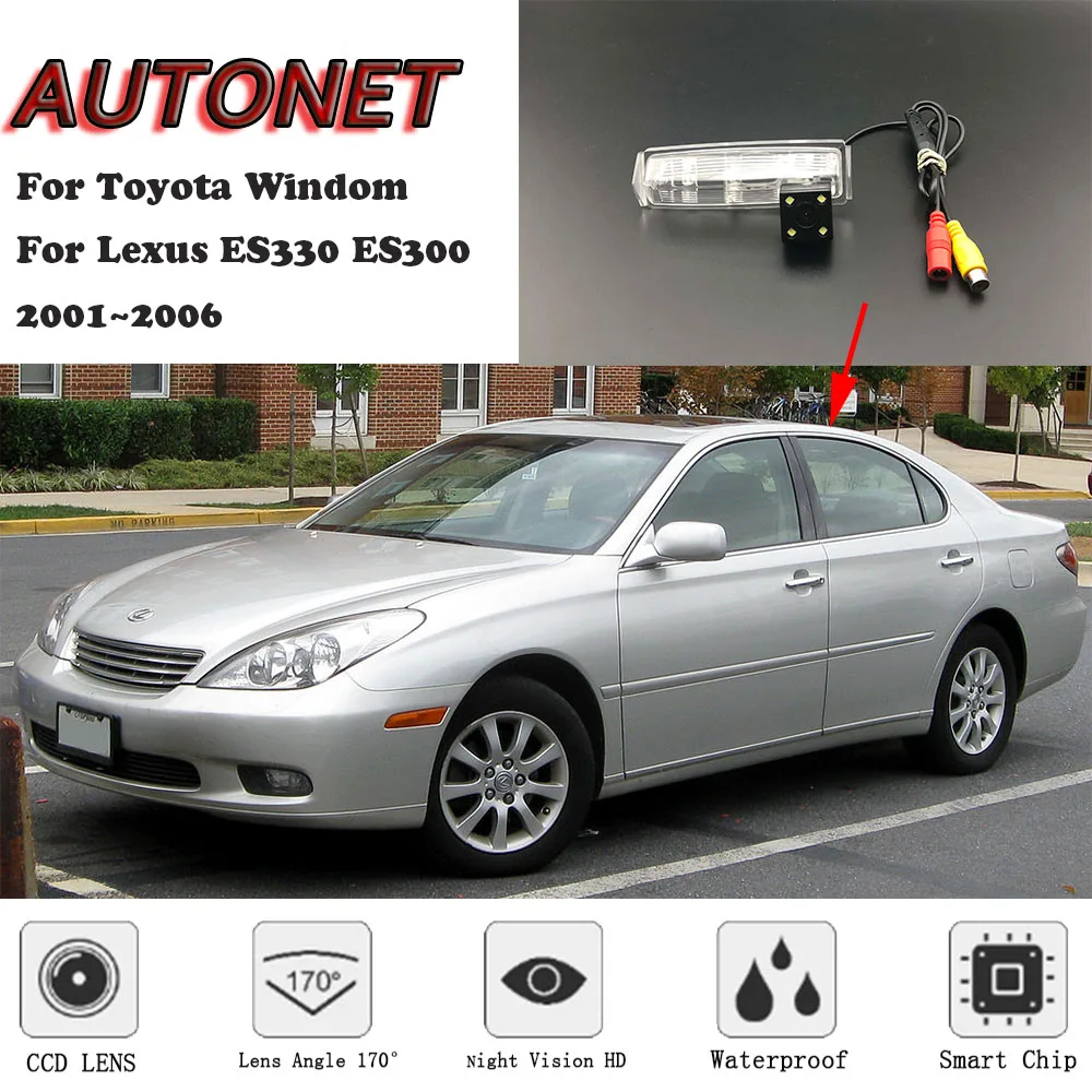 Камера заднего вида для Toyota Windom Lexus ES330 ES300 2001 ~ 2006 CCD | Автомобили и мотоциклы