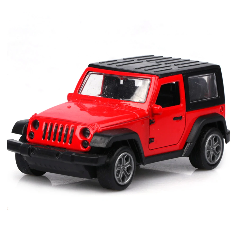 1:32 Мини с Жесткий Топ игрушечный автомобиль подарок для детей Вернуться литая модель сплава открытым Wrangler