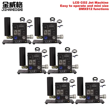 

Free Shipping 6pcs/lot LCD CO2 Jet Machine 6 Meter Hose Co2 jet Special Effect Spray Column Stage Smoke Machine