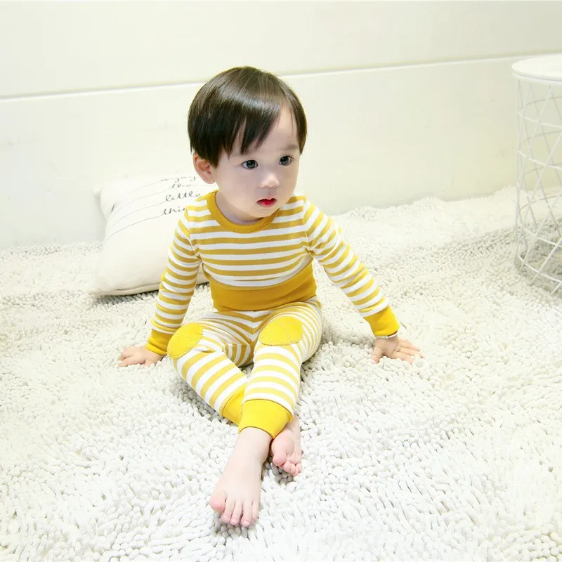 COOTELILI 2pcs Kids Girls Clothes Sets T-shirt + Pants 2pcs Sleepwear Sets Boys Sets 2018 Home Clothing For Children 80-120cm  (3)