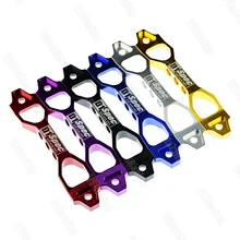 Держатель для аккумулятора гоночного автомобиля, зажим из алюминиевого сплава для аккумулятора, аксессуары для Honda Civic 19 см/14 см D1 Держатель для аккумулятора гоночного автомобиля, зажим из алюминиевого сплава для аккумулятора, аксессуары для Honda Civic 19 см/14 см D1