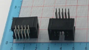 

Free shipping new pitch 2.54mm Box Header Connector Block DC3-10PL looper ISP interface